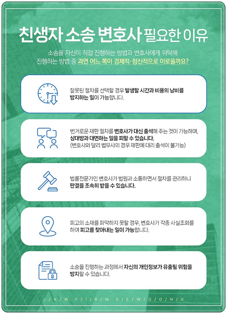 친생자관계부존재확인소송 변호사가 필요한 이유